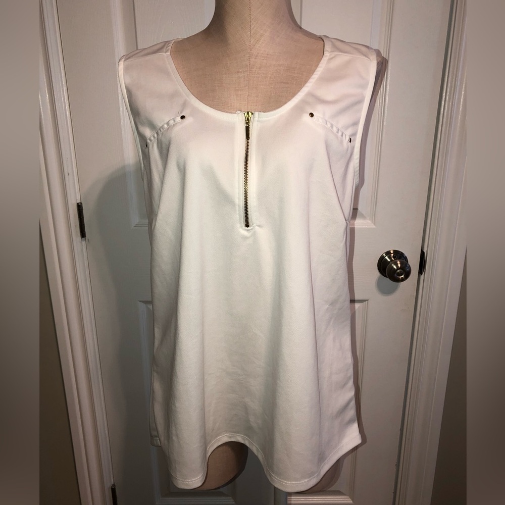 3/$40 Adrianna Papell sleeveless top